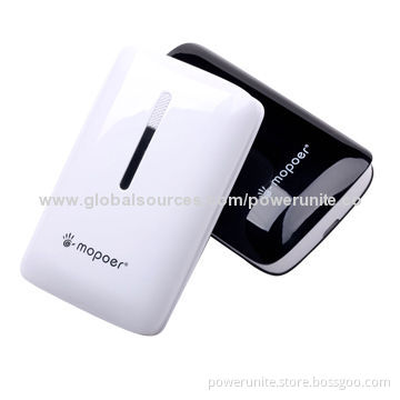 High-energy Rechargeable Mobile Power Banks with LED Lights and Dual USB